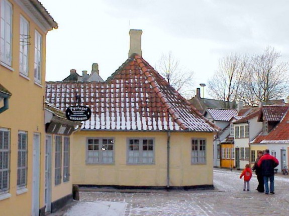 H.C. Andersen Hus i Hans Jensens Stræde. Foto: Lars Bjørnsten 2012