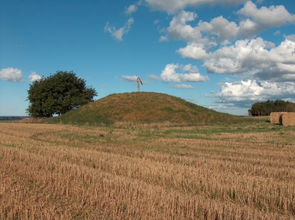 Et af H.C. Andersens udflugtsmål: Hvilehøj ved Slagelse. Foto Lars Bjørnsten 2005   