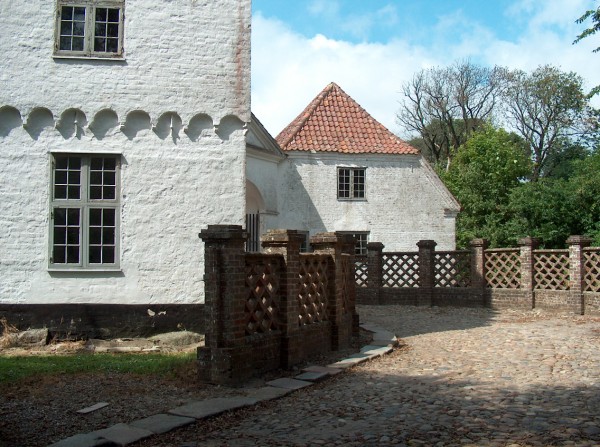 H. C.Andersens kammer og kapellet på herregården Nr. Vosborg ved Ringkøbing