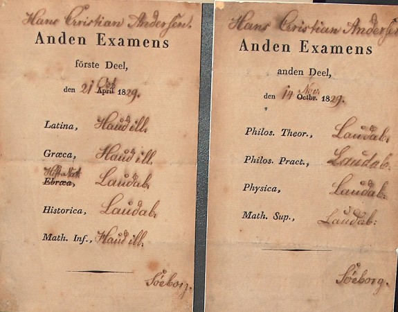 Anden eksamen 1829. Foto Lars Bjørnsten