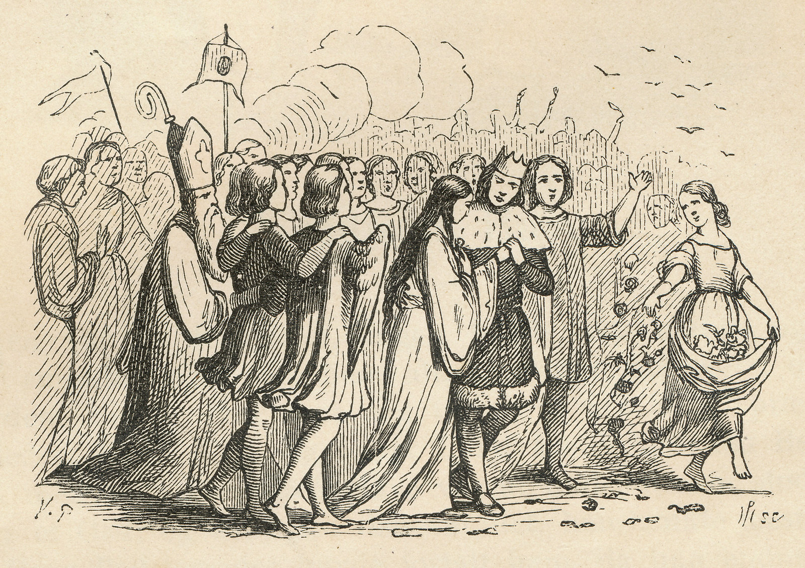 Illustrationer af H.C. Andersens eventyr “De vilde svaner” (4) | H.C ...