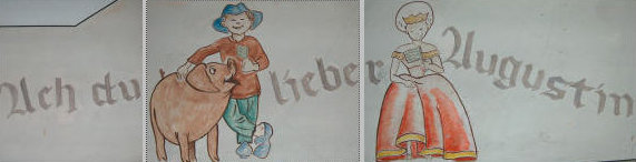 H.C. Andersen eventyrfrise på Bogense Skole 2004