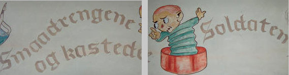 H.C. Andersen eventyrfrise på Bogense Skole 2004
