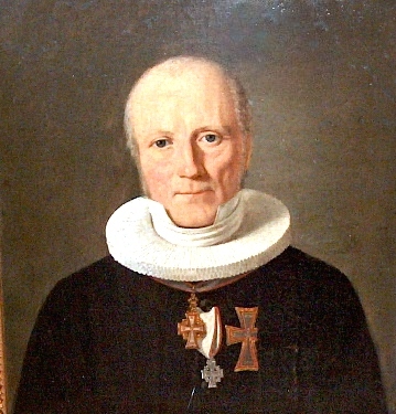 Biskop J.P. Mynster malet af Constantin Hansen