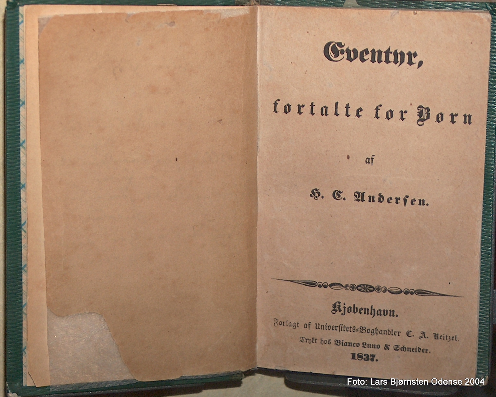 Eventyr, fortalte for børn, work by Andersen